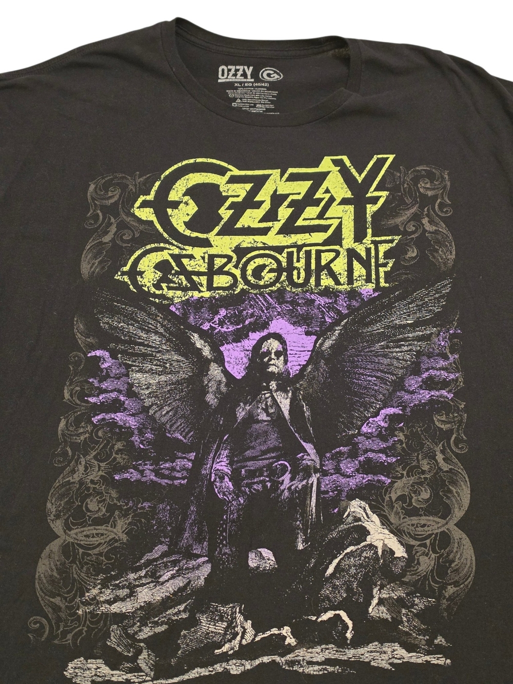 Ozzy Osbourne "Ozzy Has Wings" Graphic T-Shirt - Picture 3 of 4